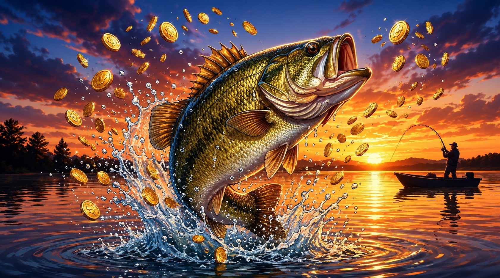 Big Bass Bonanza jogo de pesca
